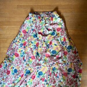 Walter Baker Multicolor Floral Maxi Skirt